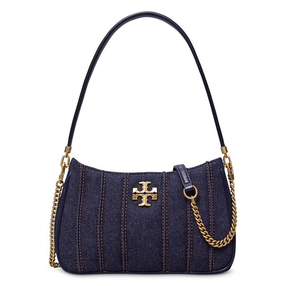 New Tory Burch Kira Denim Crossbody Shoulder Bag. - Picture 3 of 12